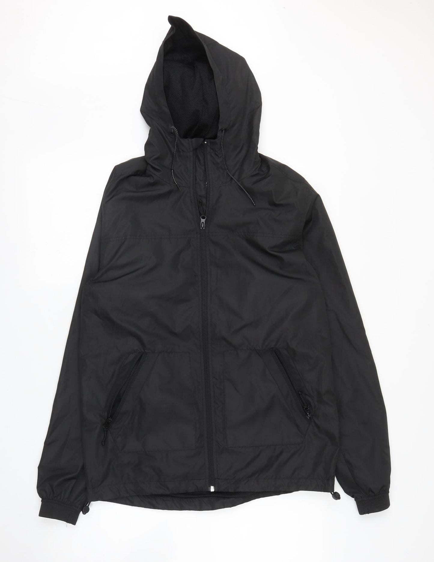 Primark Mens Black   Rain Coat Coat Size XS