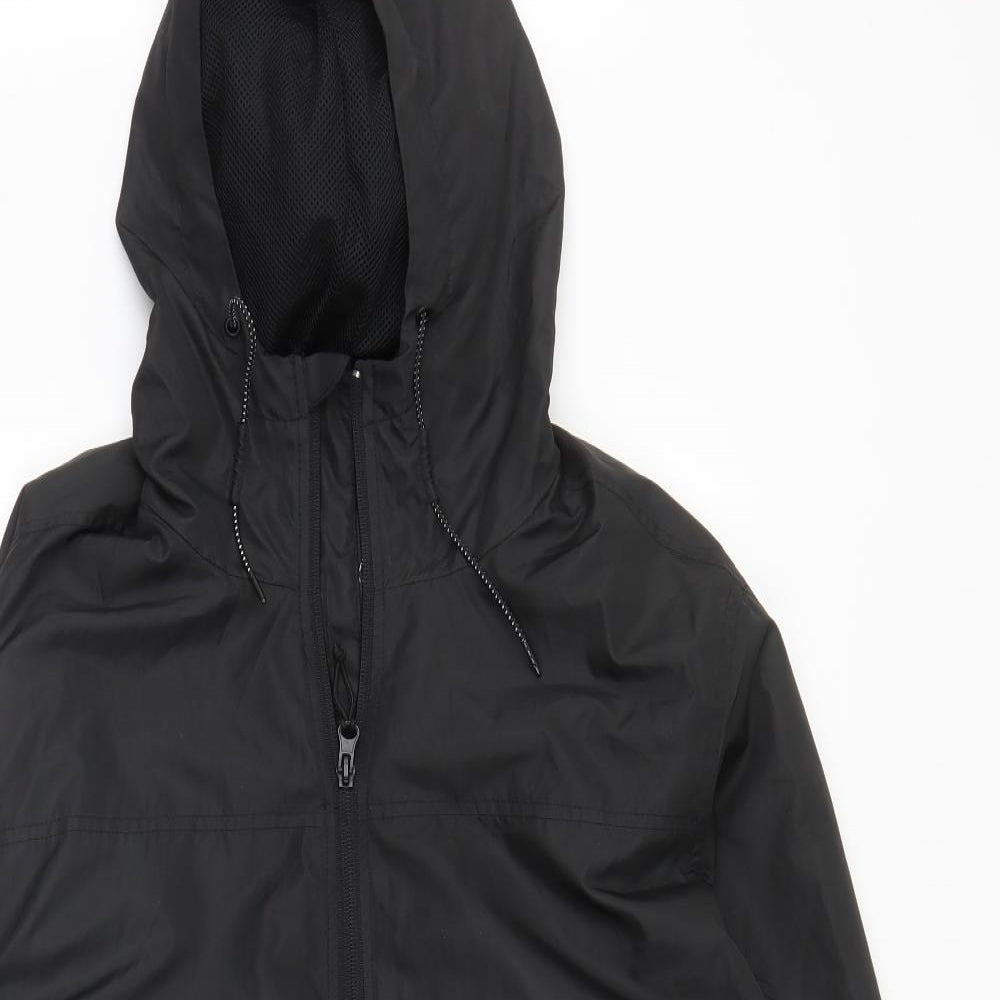 Primark Mens Black   Rain Coat Coat Size XS