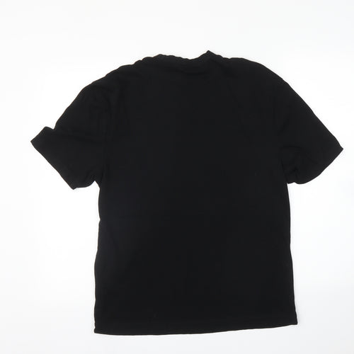River Island Mens Black    T-Shirt Size S