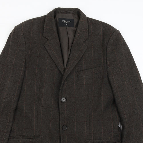 Cedar Wood State Mens Green   Jacket Blazer Size M