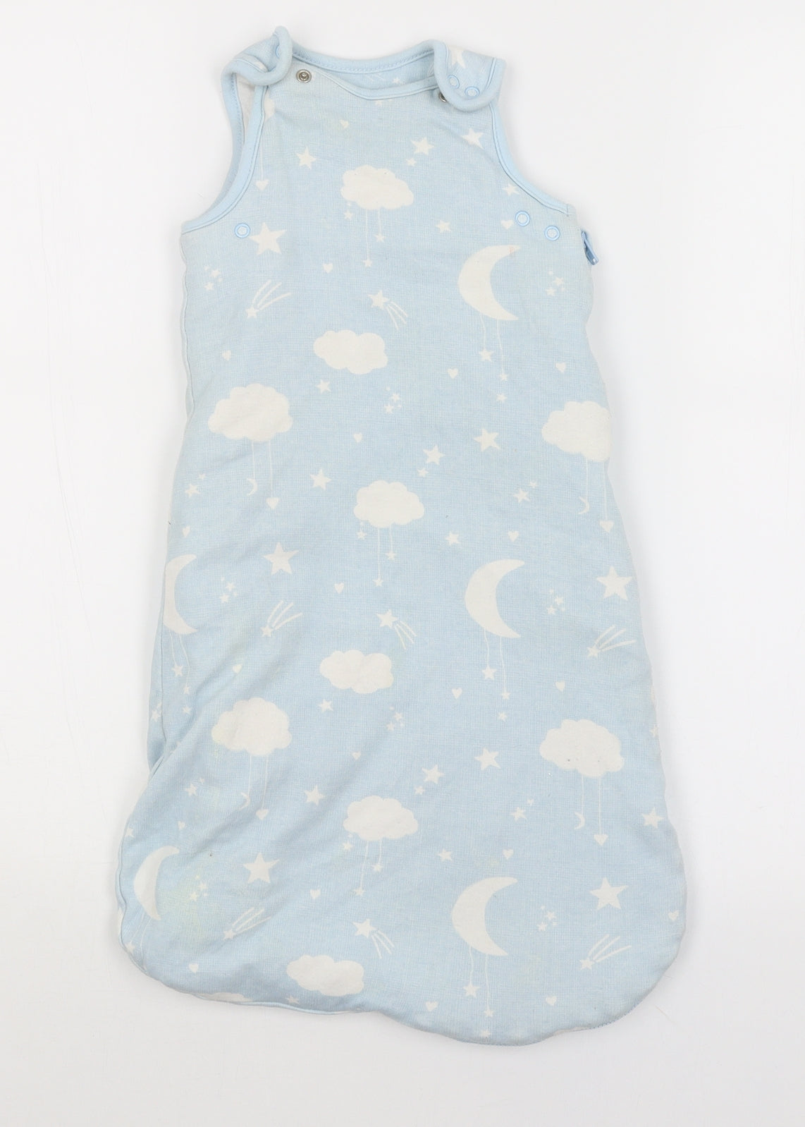 NEXT Baby Blue   Babygrow One-Piece Size 3-6 Months  - Clouds