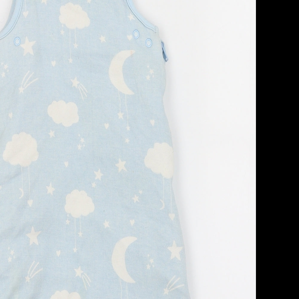 NEXT Baby Blue   Babygrow One-Piece Size 3-6 Months  - Clouds