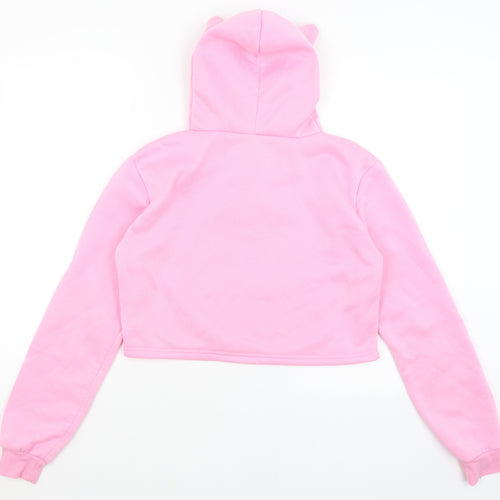 Preworn Womens Pink   Pullover Hoodie Size L  - Hero Acadamy