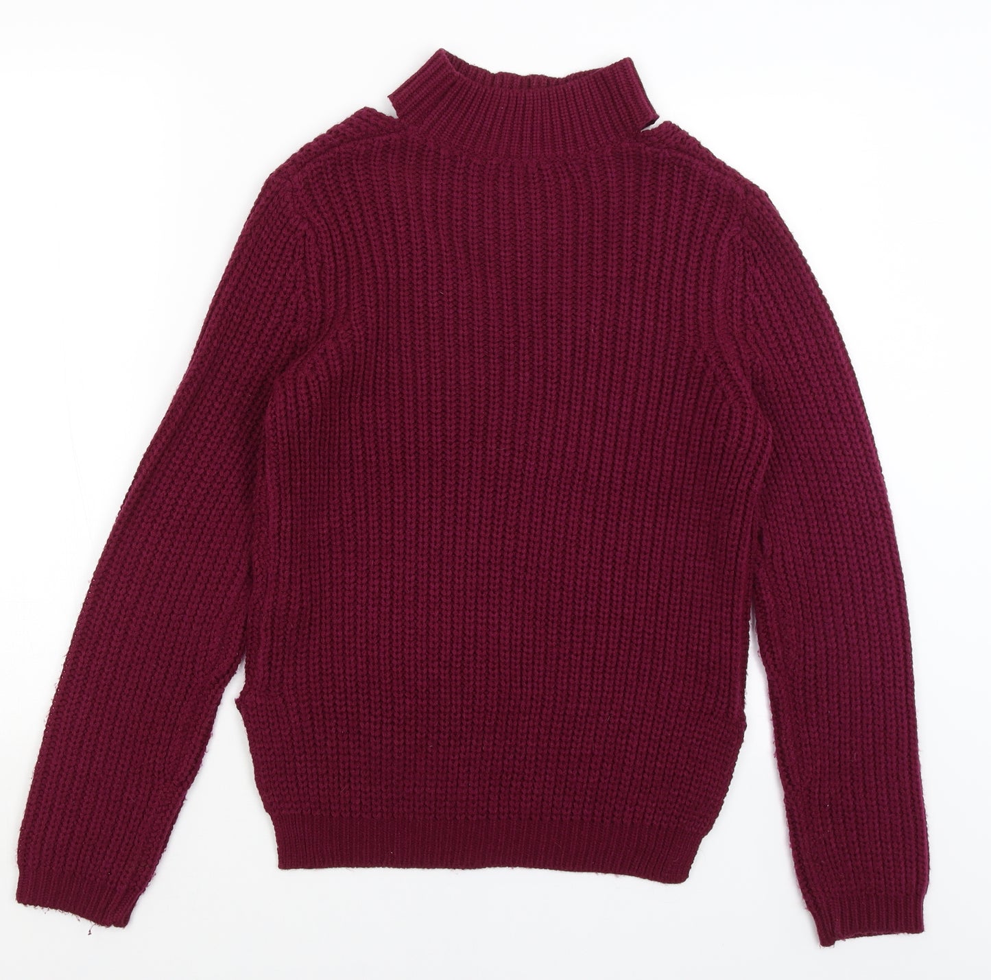 Red Herring Womens Purple   Pullover Jumper Size 8
