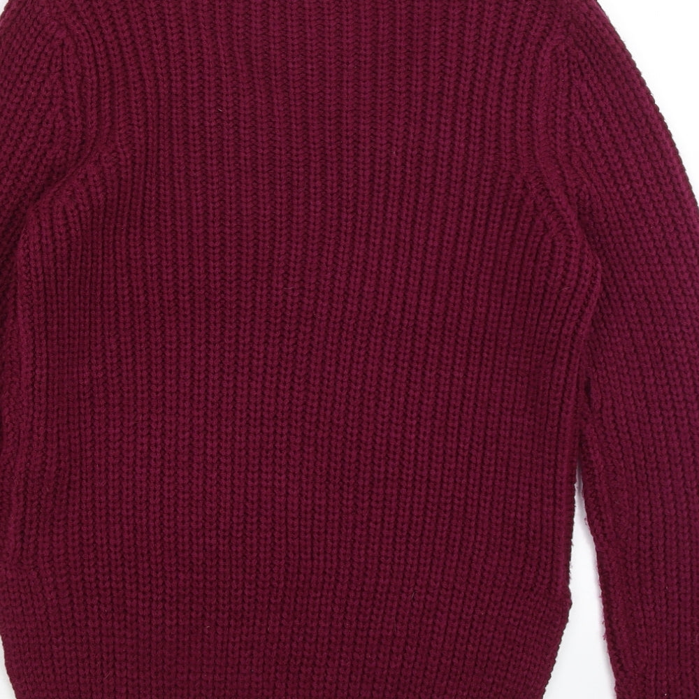 Red Herring Womens Purple   Pullover Jumper Size 8