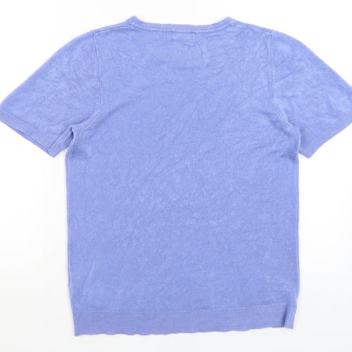 Bonmarche Womens Blue   Basic T-Shirt Size 14