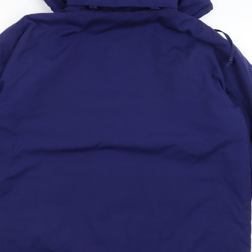 Classics Womens Blue   Rain Coat Coat Size 20
