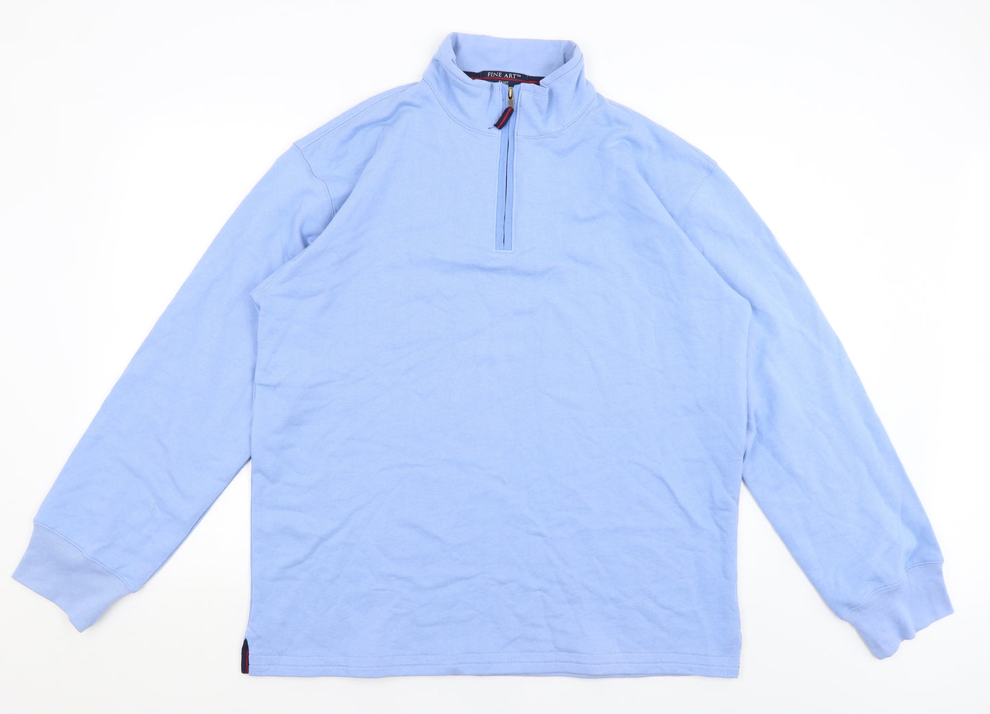 Fine Art Mens Blue   Pullover Jumper Size XL