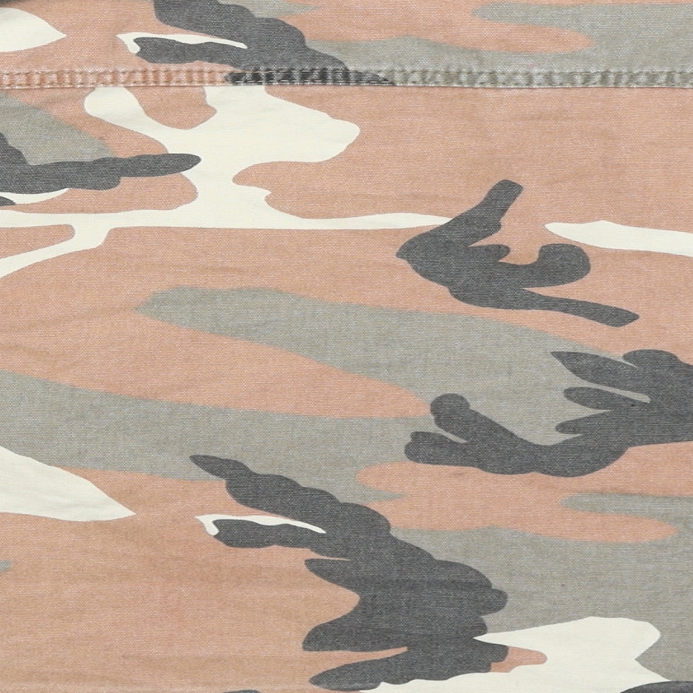 Topshop Womens Brown Camouflage  Jacket  Size 12