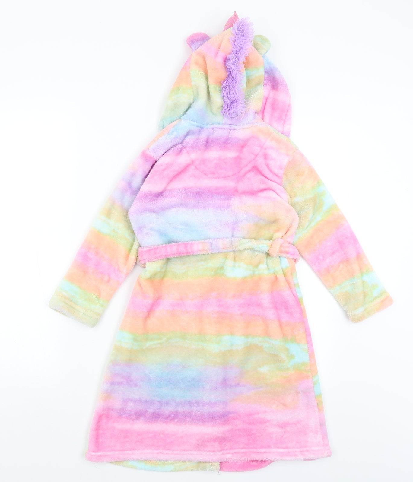 Nifty Kids Girls Multicoloured Solid  Kimono Gown Size 10 Years  - Unicorn