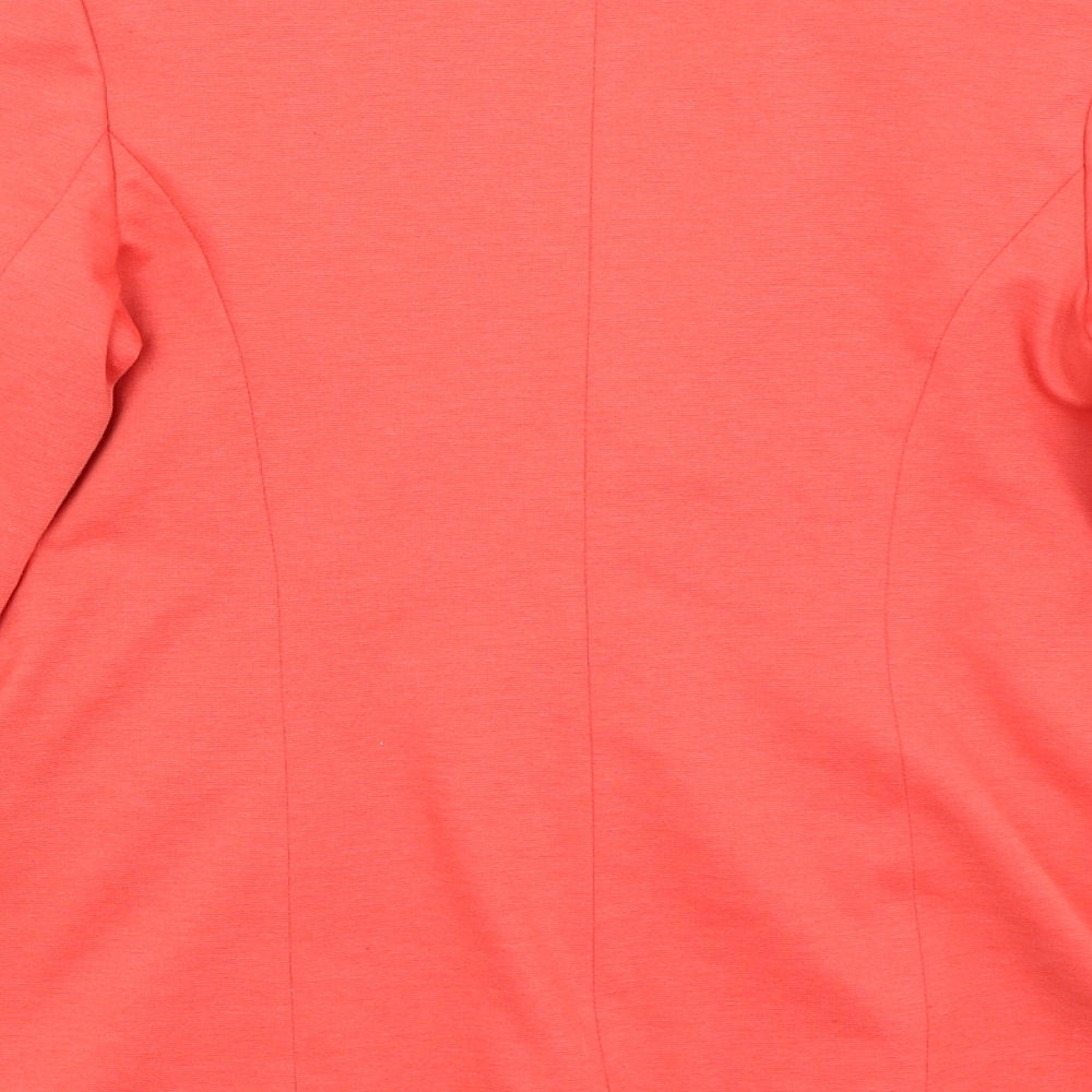 Oasis Womens Red   Jacket Blazer Size 12