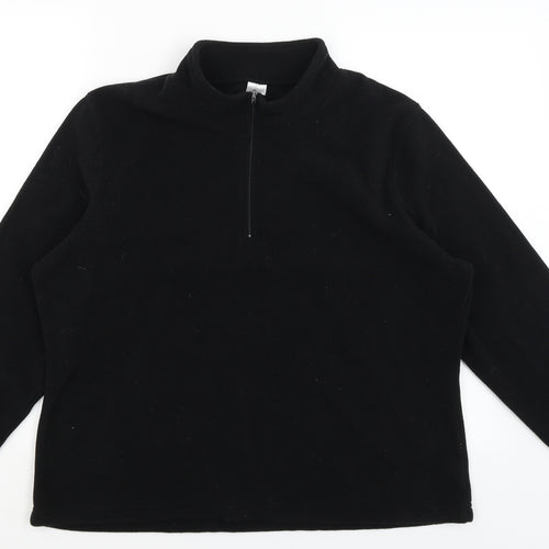 Preworn Womens Black   Pullover Jumper Size 20
