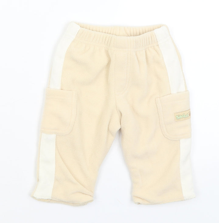 Disney Baby Beige   Jogger Trousers Size 0-3 Months