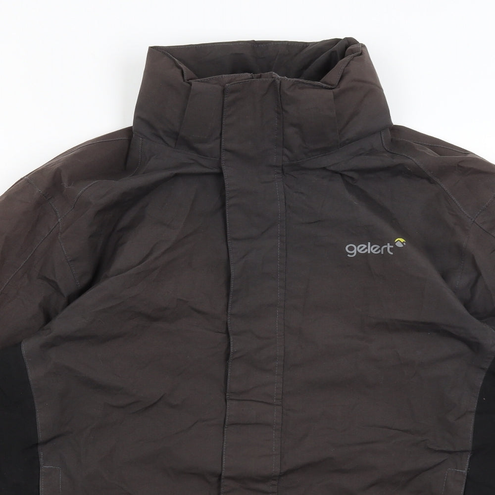 Gelert Mens Brown   Rain Coat Coat Size M