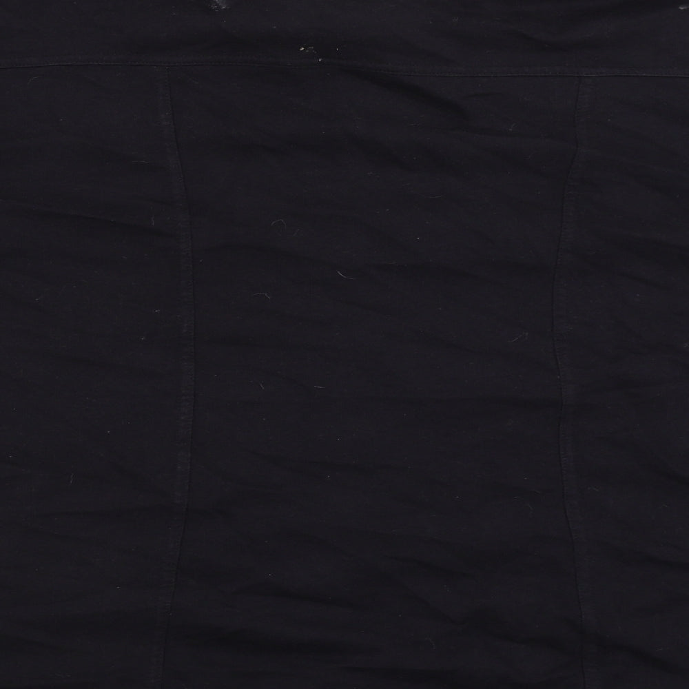 Rogers & Rogers Womens Black   Cardigan Jumper Size 28