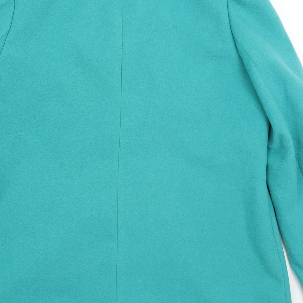 F&F Womens Blue   Pea Coat Coat Size 16