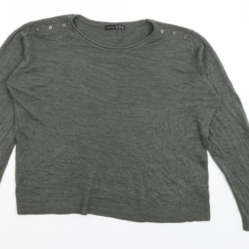 Atmosphere Womens Green   Pullover Jumper Size 18