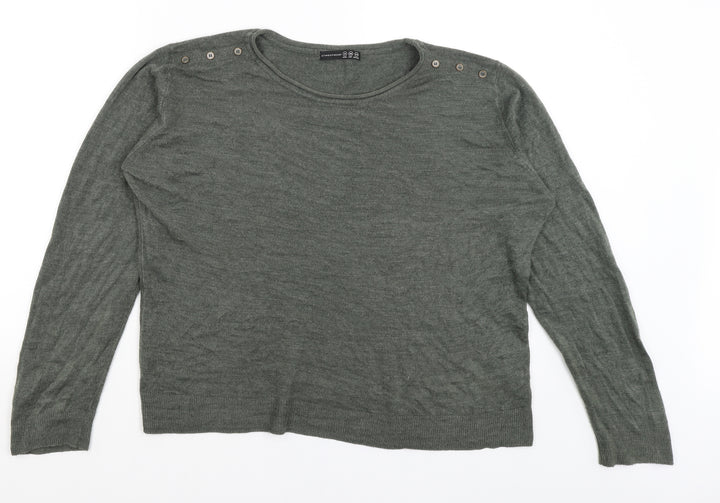 Atmosphere Womens Green   Pullover Jumper Size 18