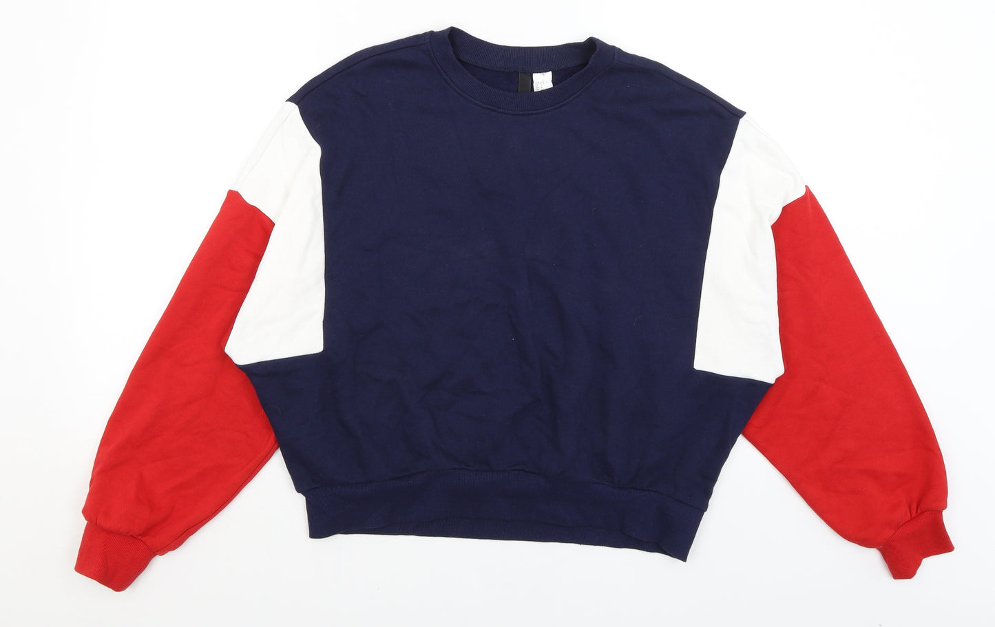 Divided Womens Blue   Pullover Jumper Size M