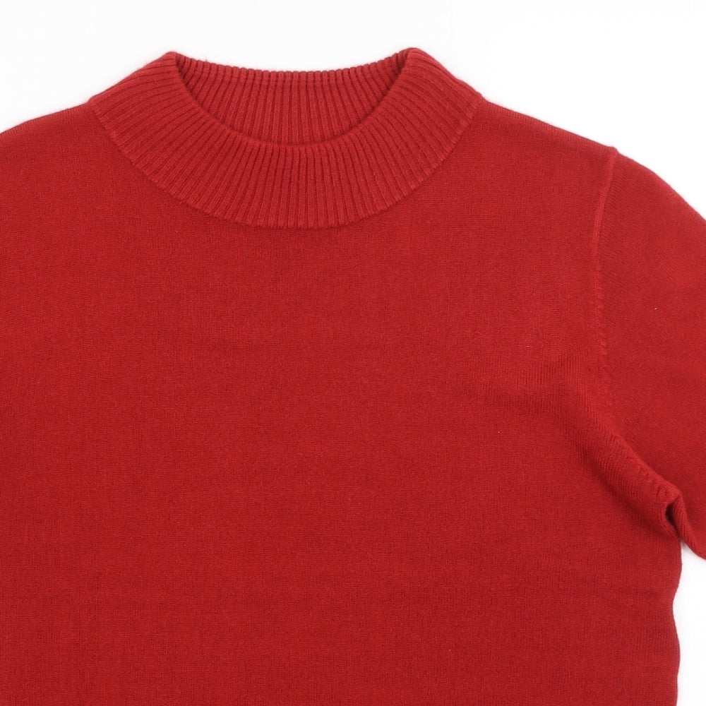 Damart Womens Red   Basic T-Shirt Size 14