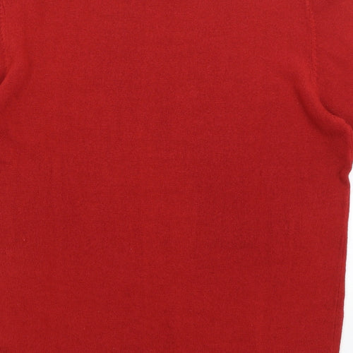 Damart Womens Red   Basic T-Shirt Size 14