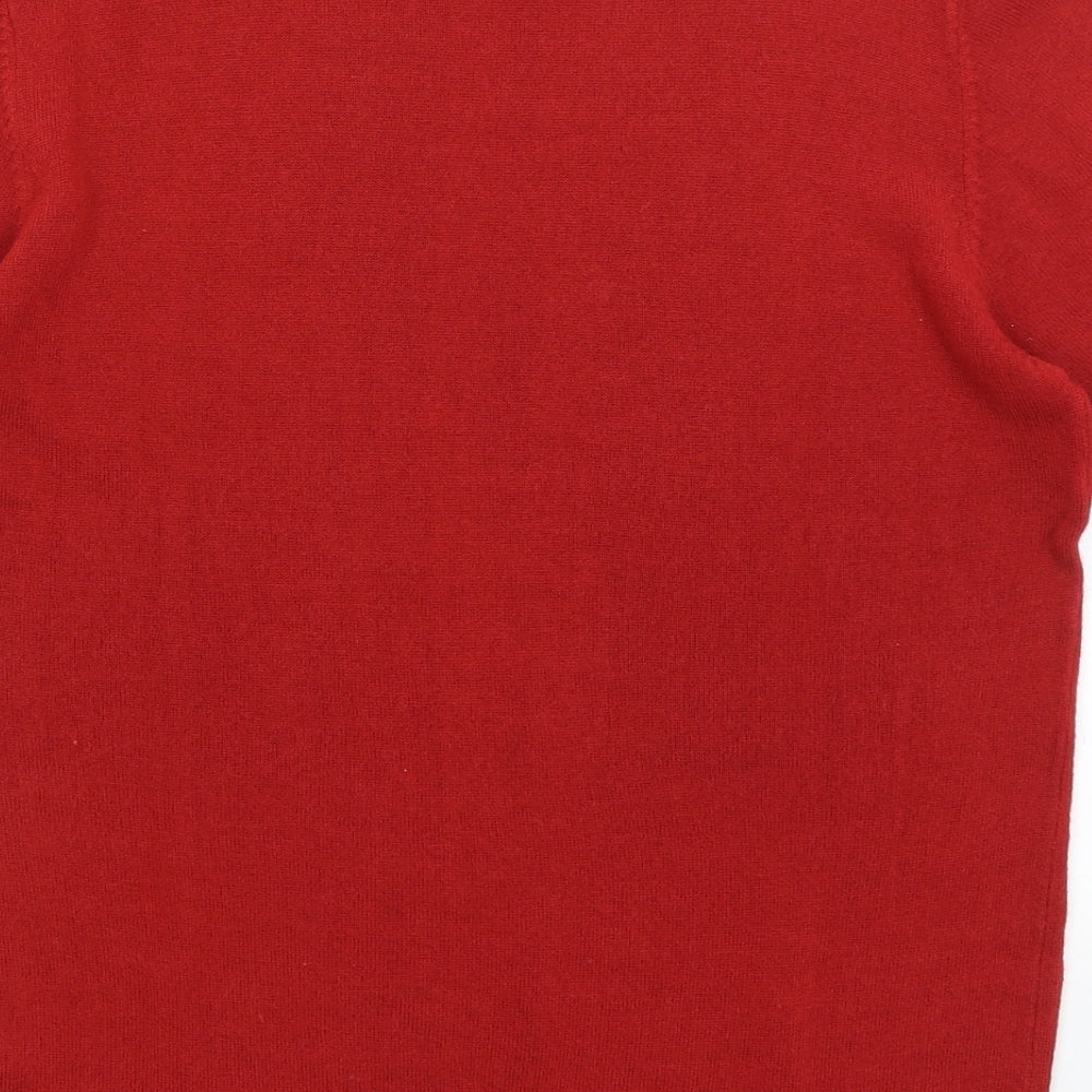 Damart Womens Red   Basic T-Shirt Size 14