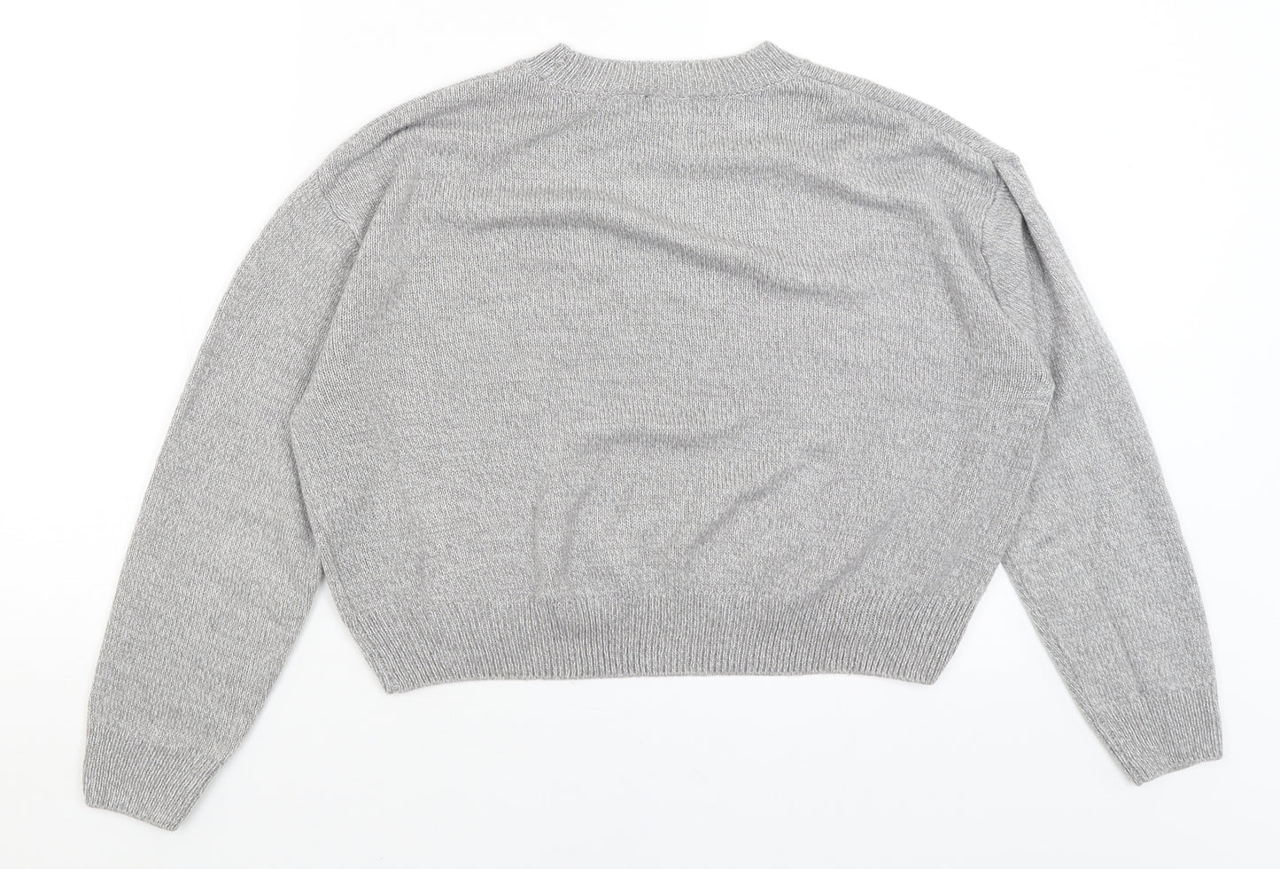 Divided Womens Grey   Pullover Jumper Size XS