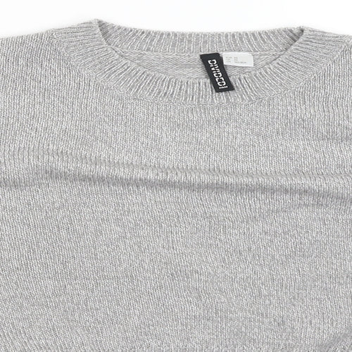 Divided Womens Grey   Pullover Jumper Size XS