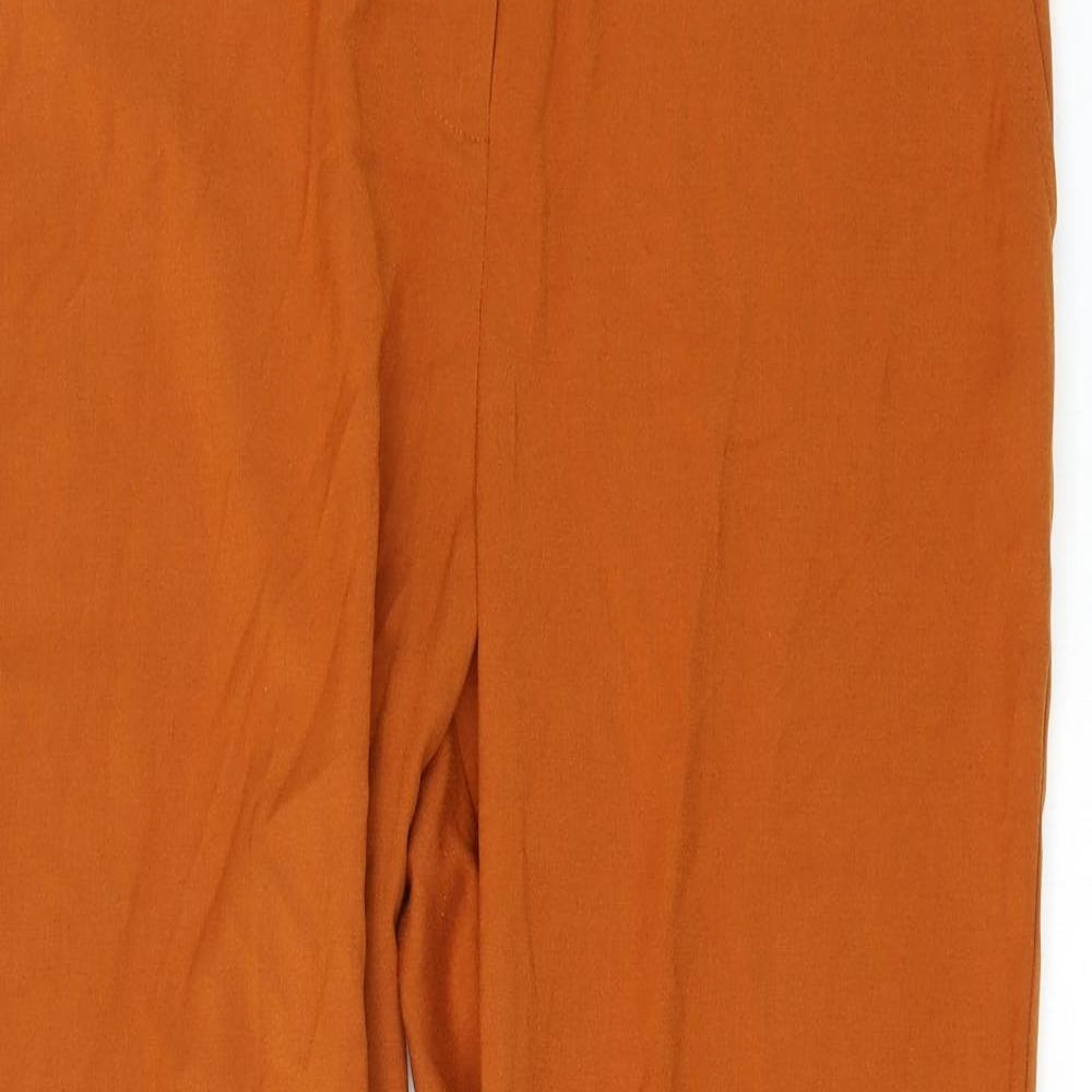 Matalan Womens Orange   Trousers  Size 12 L27 in