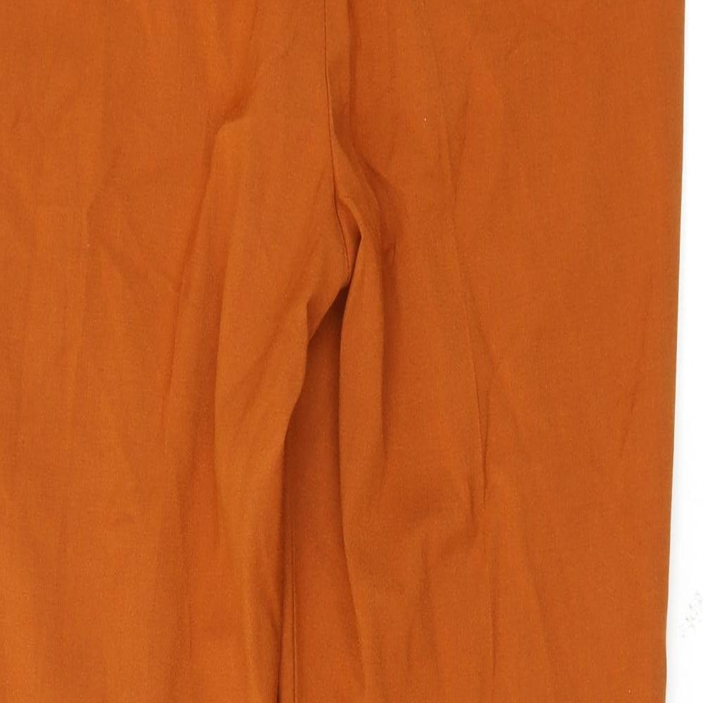 Matalan Womens Orange   Trousers  Size 12 L27 in
