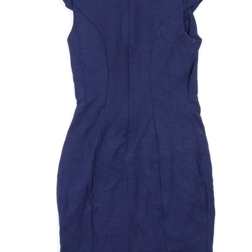 Warehouse Womens Blue   Bodycon  Size 12