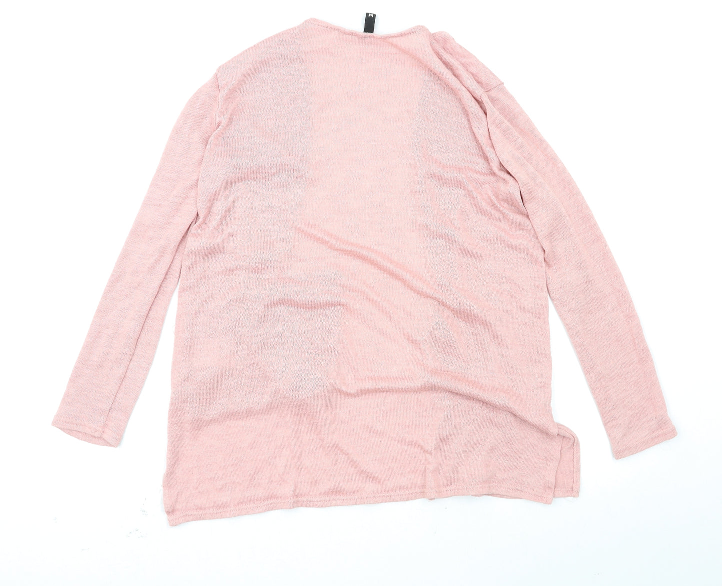 H&M Womens Pink   Cardigan Jumper Size M