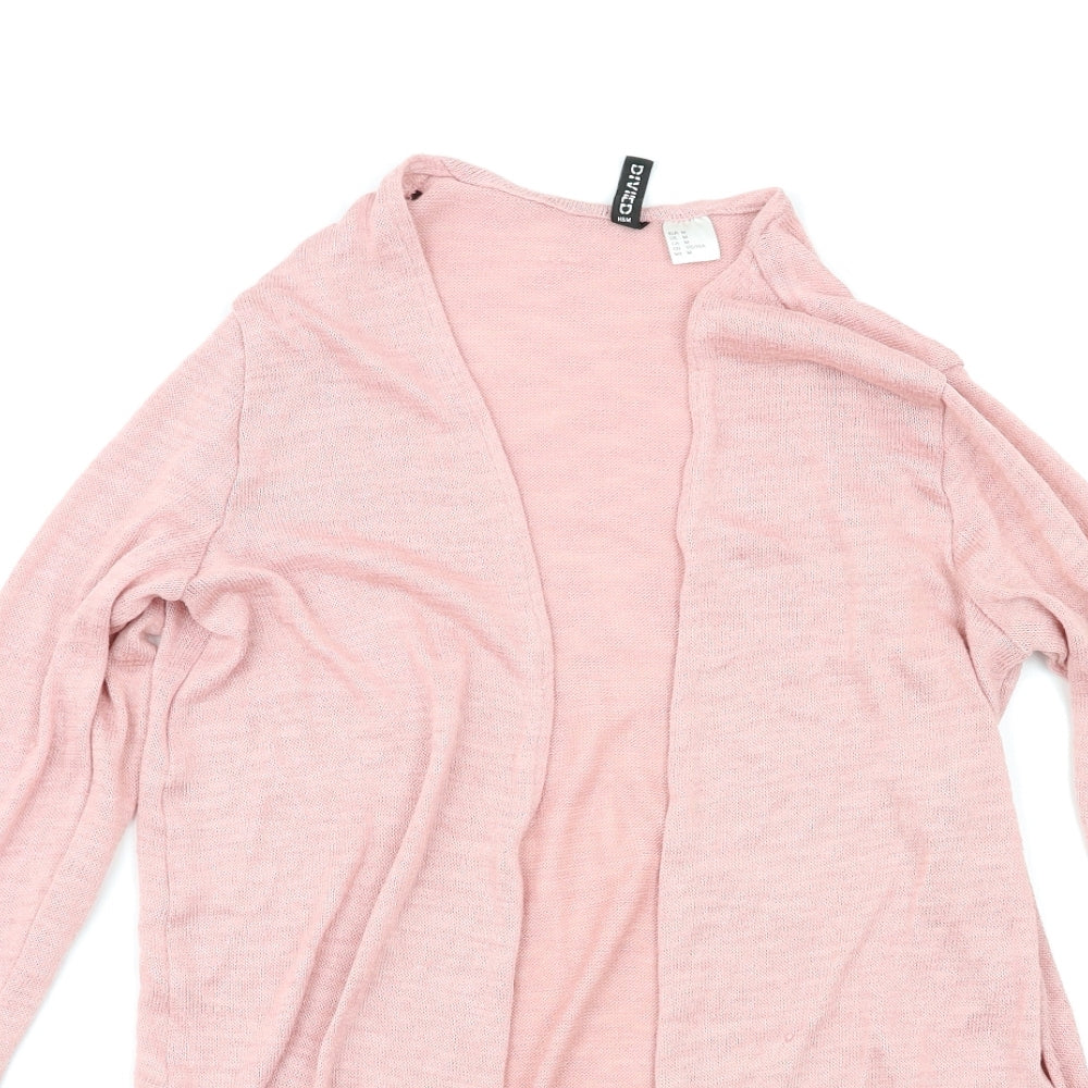 H&M Womens Pink   Cardigan Jumper Size M