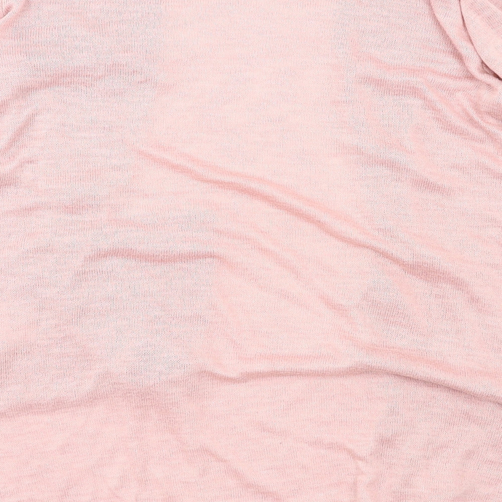 H&M Womens Pink   Cardigan Jumper Size M