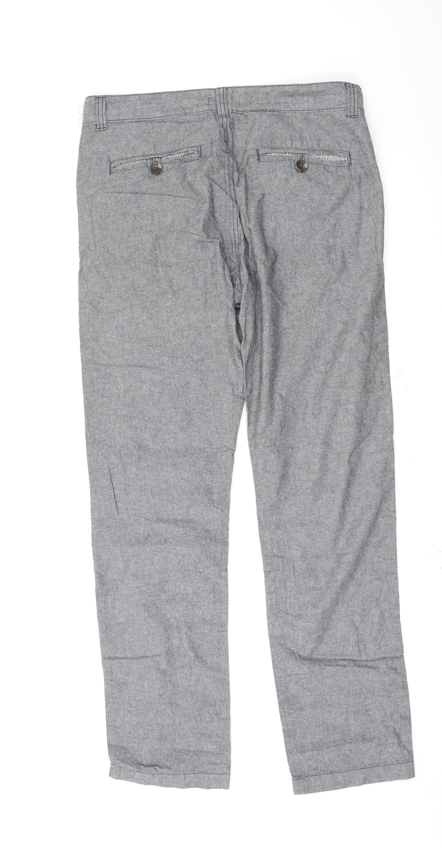 Peacocks Womens Grey   Sweatpants Trousers Size 32 L31 in