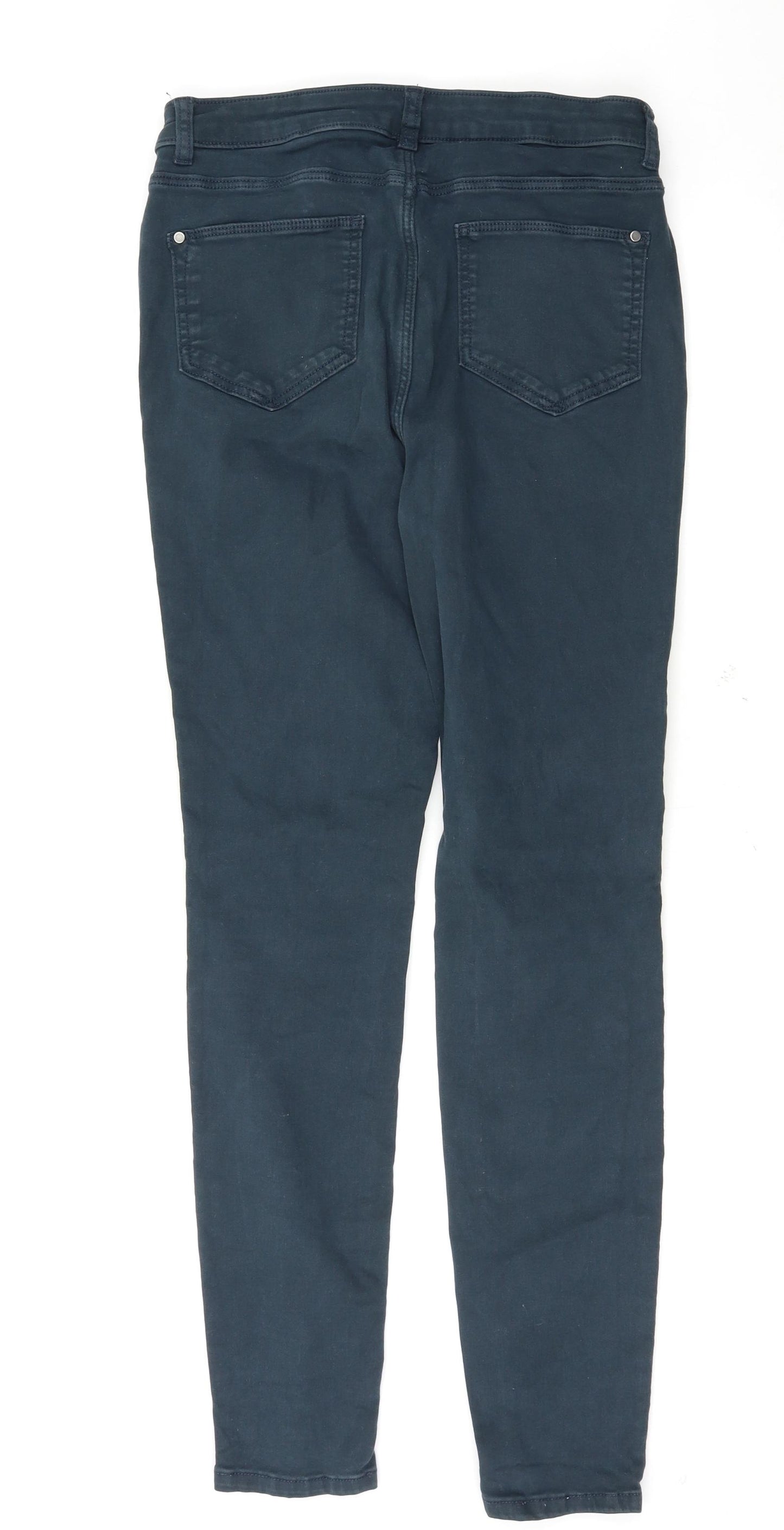 TU Womens Green   Skinny Jeans Size 12 L29 in