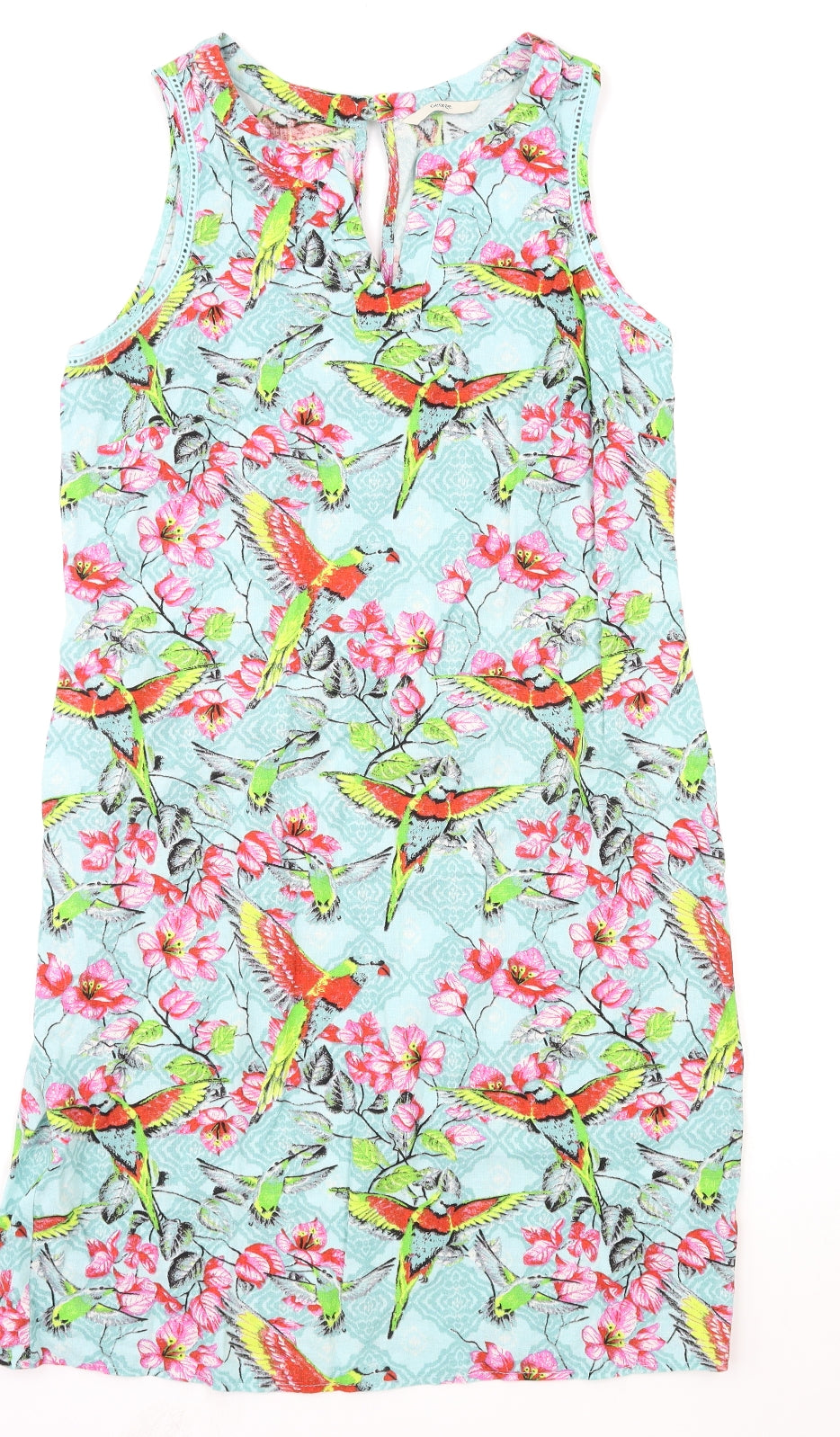 George Womens Multicoloured Floral  Tank Dress  Size 12