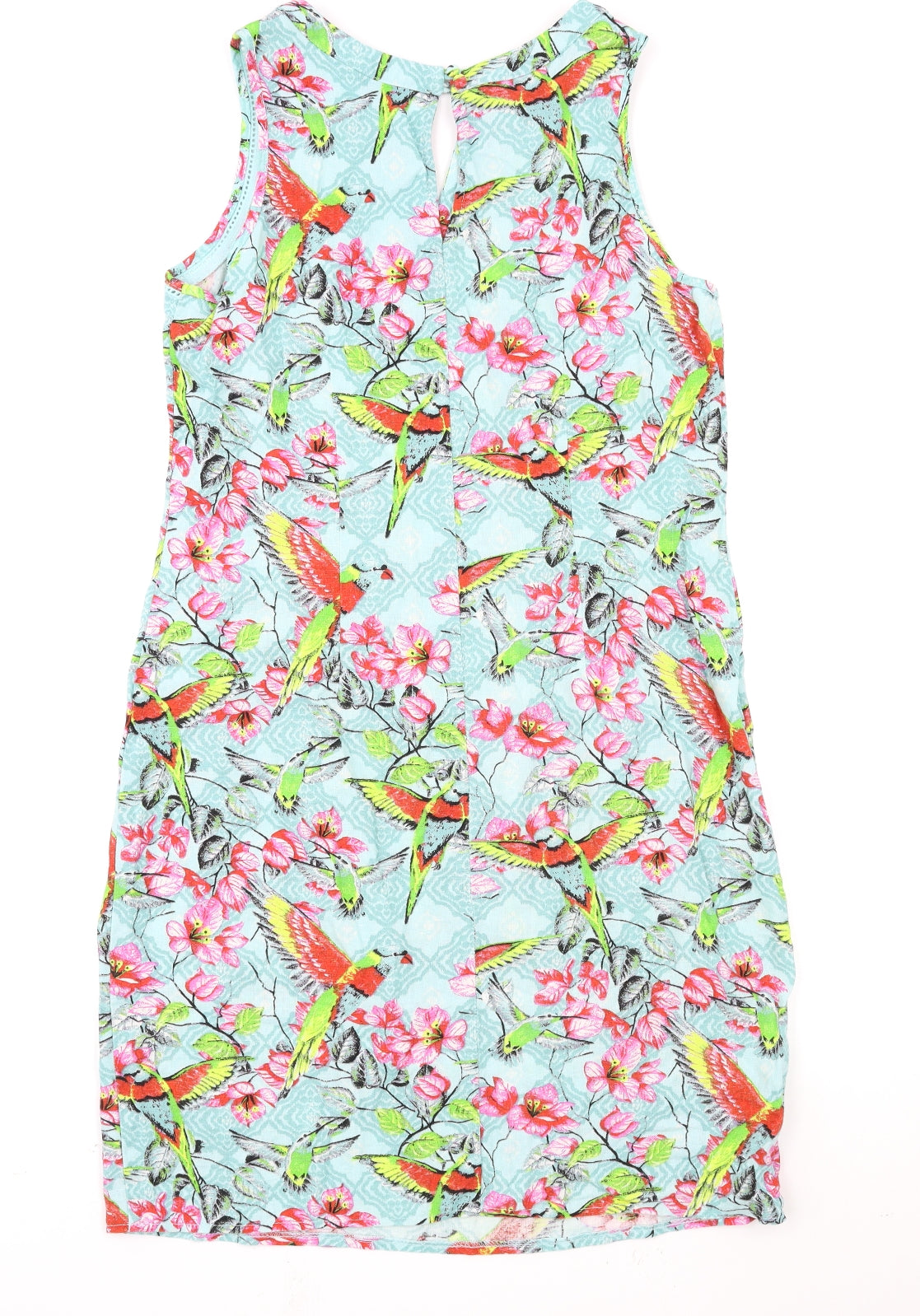 George Womens Multicoloured Floral  Tank Dress  Size 12
