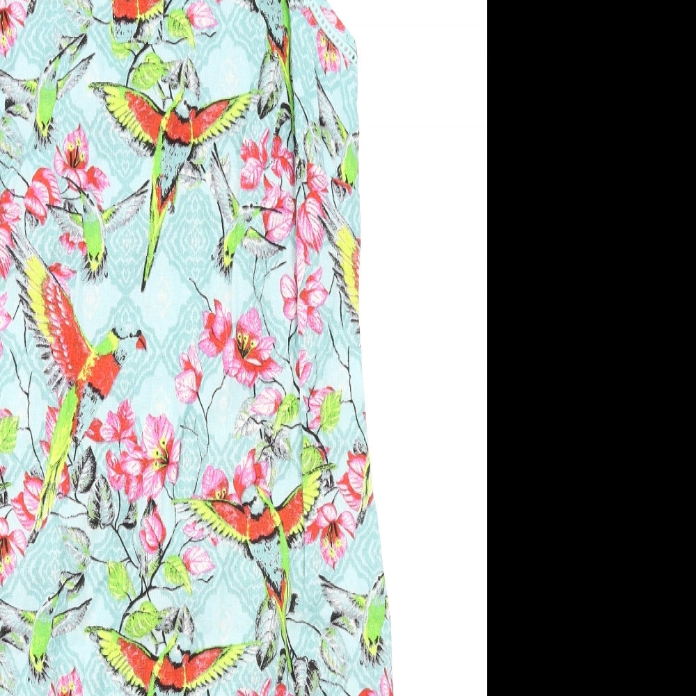 George Womens Multicoloured Floral  Tank Dress  Size 12