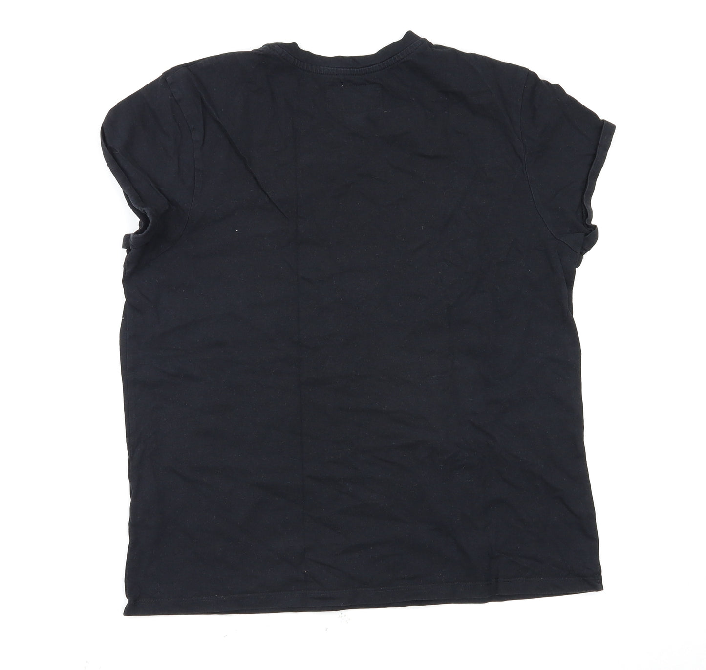 Outfitters Womens Black   Basic T-Shirt Size 10