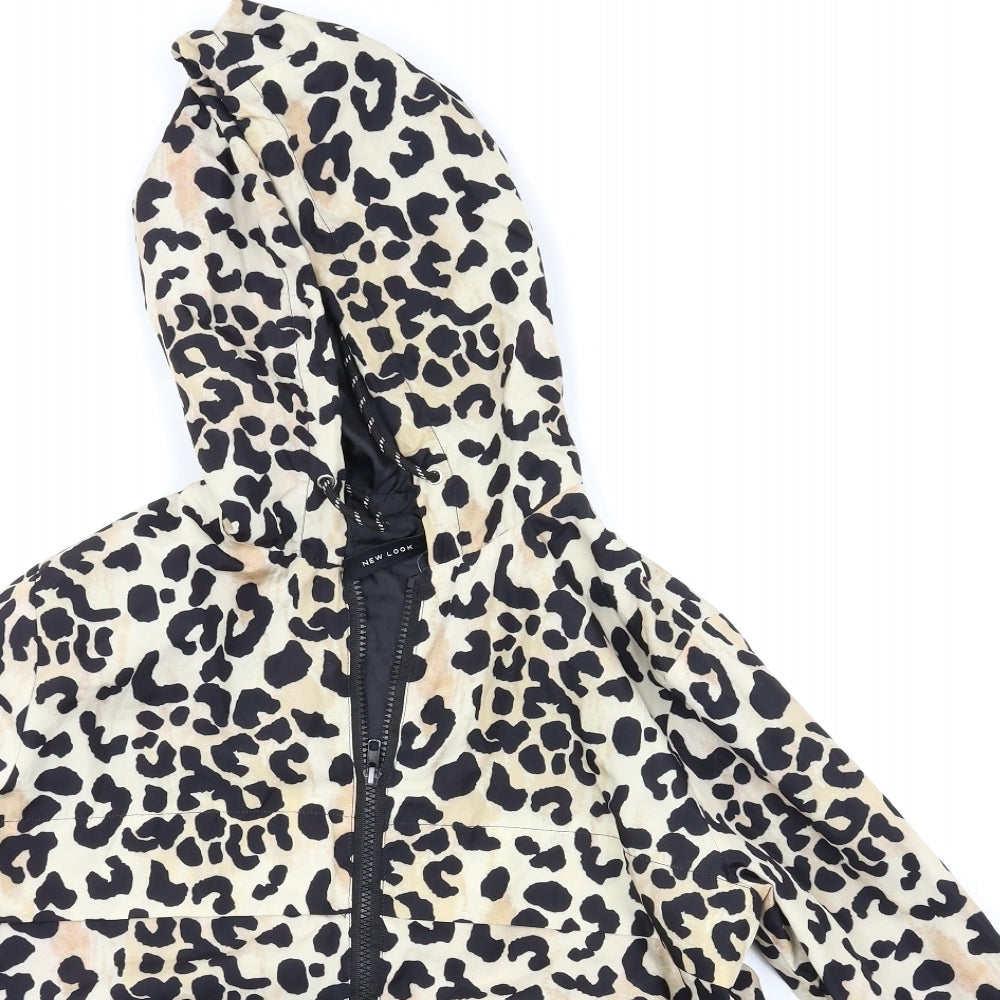 New Look Womens Multicoloured Animal Print  Jacket  Size S