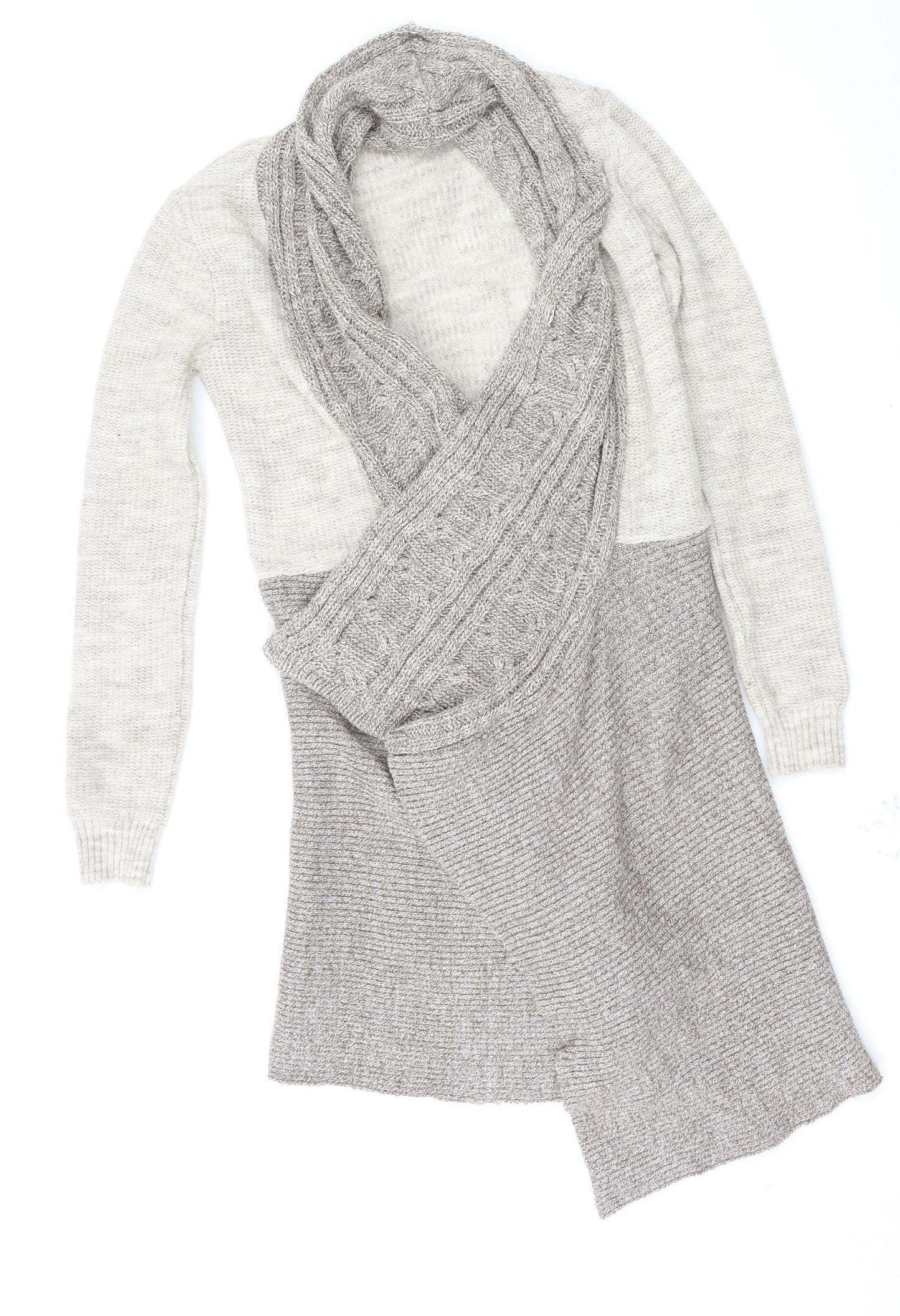 Jane Norman Womens Brown   Cardigan Jumper Size 8