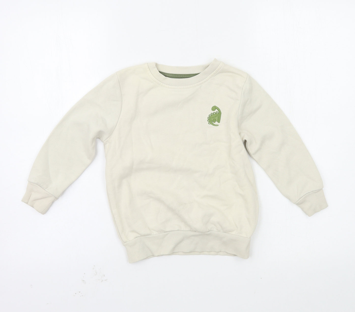 George Boys Beige   Pullover Sweatshirt Size 3-4 Years