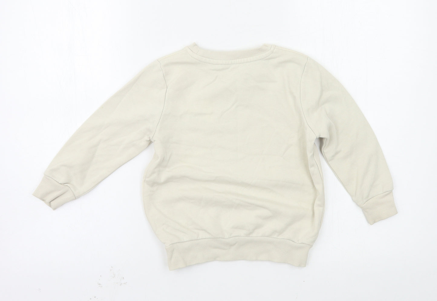 George Boys Beige   Pullover Sweatshirt Size 3-4 Years