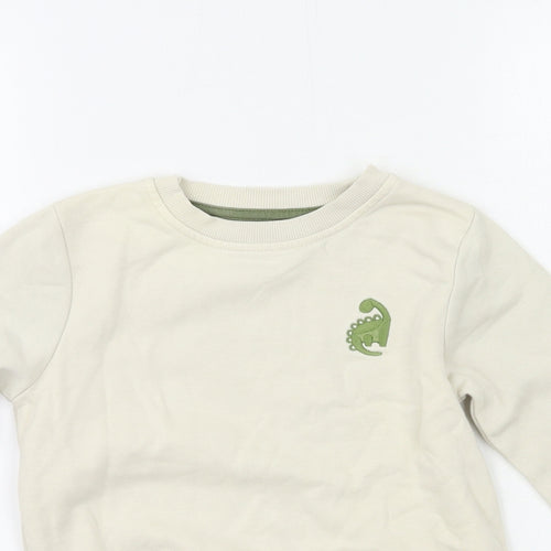 George Boys Beige   Pullover Sweatshirt Size 3-4 Years