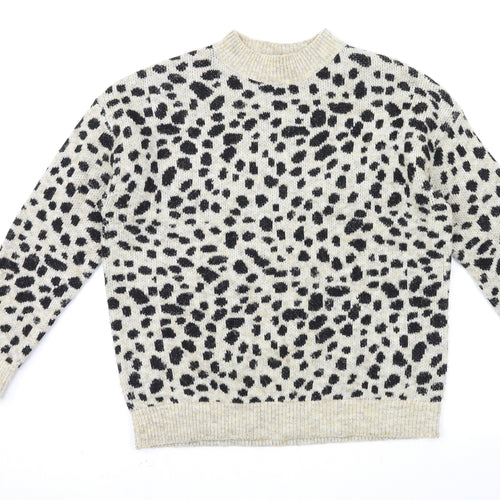 Dorothy Perkins Womens Multicoloured Animal Print  Pullover Jumper Size 14