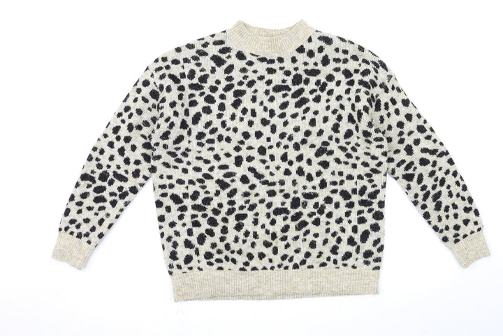 Dorothy Perkins Womens Multicoloured Animal Print  Pullover Jumper Size 14