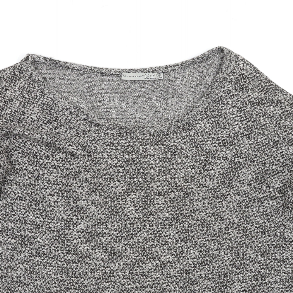Atmosphere Womens Grey   Pullover Jumper Size 10