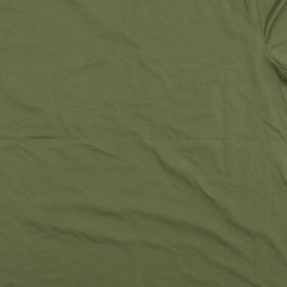 NEXT Mens Green    T-Shirt Size L