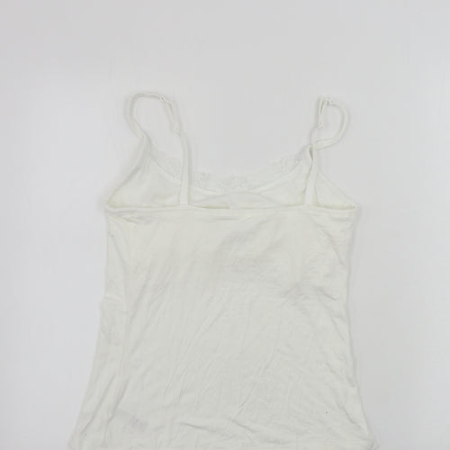 F&F  Girls White   Basic Tank Size 9-10 Years